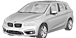 BMW F45 U1422 Fault Code